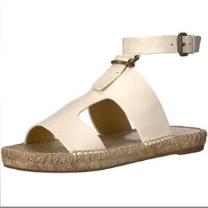 Splendid Espadrille Sandal Farley Leather
Adjustable Ankle Strap minimalist 7.5